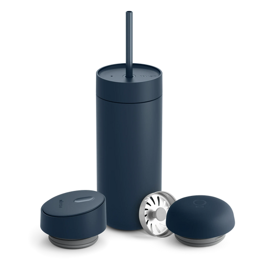 Stone Blue Custom Fellow Carter 3-in-1 Lid System - Corporate Gifts