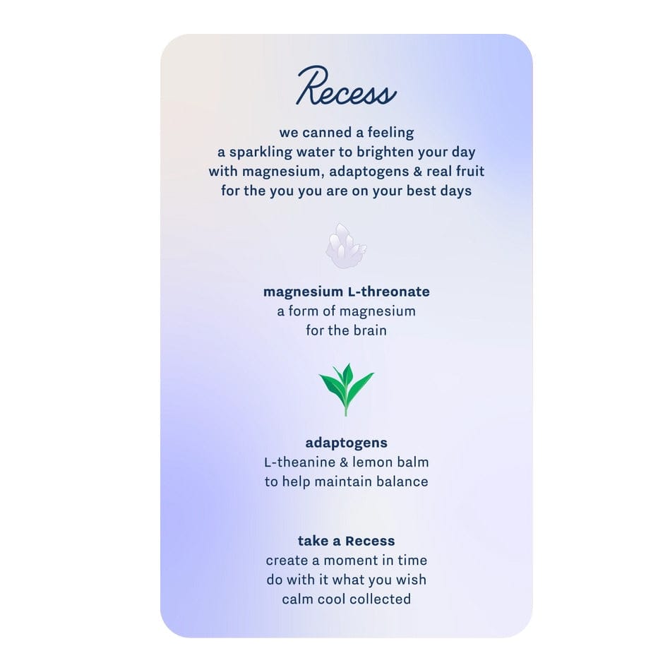 Strawberry Rose Custom Recess MOOD Sparkling Water - Corporate Gifts