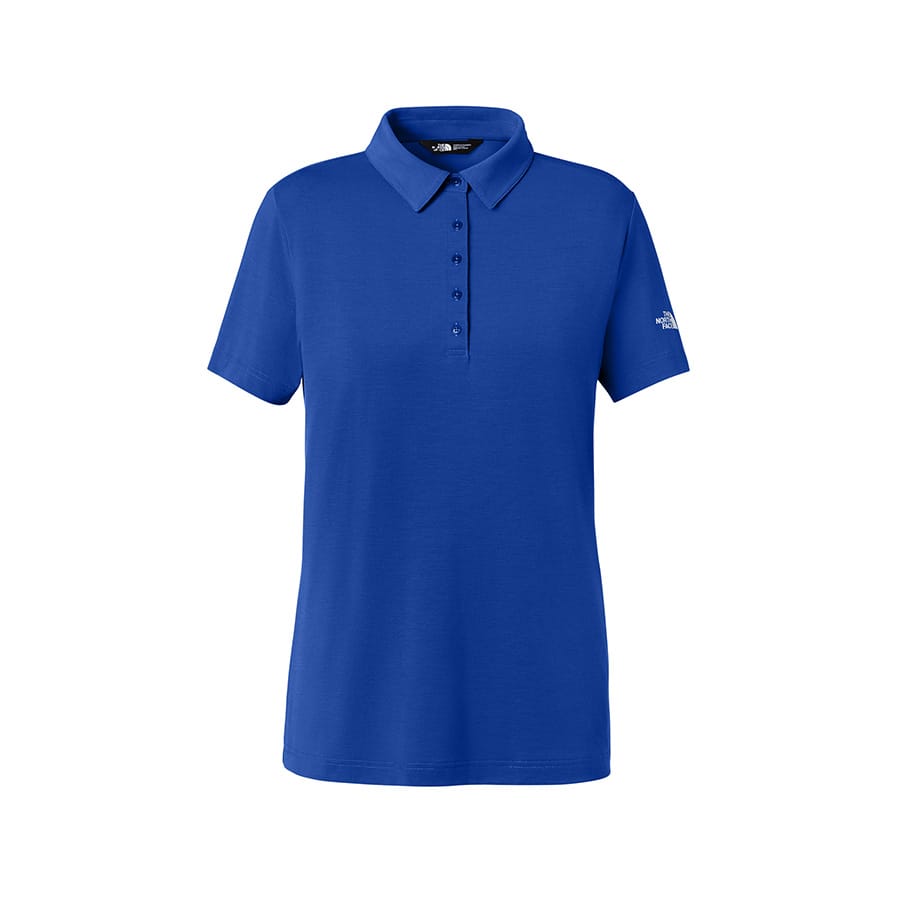 TNF Blue / S Custom The North Face Women's Cayon Crest Polo - Corporate Gifts