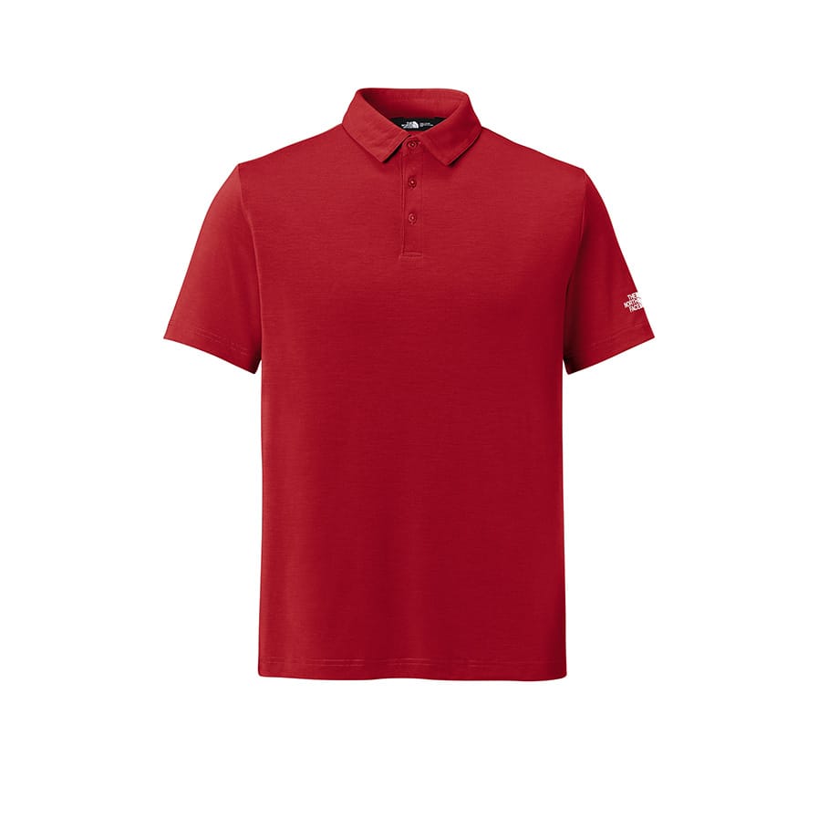 TNF Red / S Custom The North Face Men's Cayon Crest Polo - Corporate Gifts