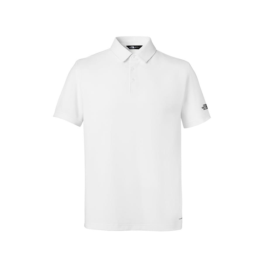 TNF White / S Custom The North Face Men's Canyon Crest Polo - Corporate Gifts