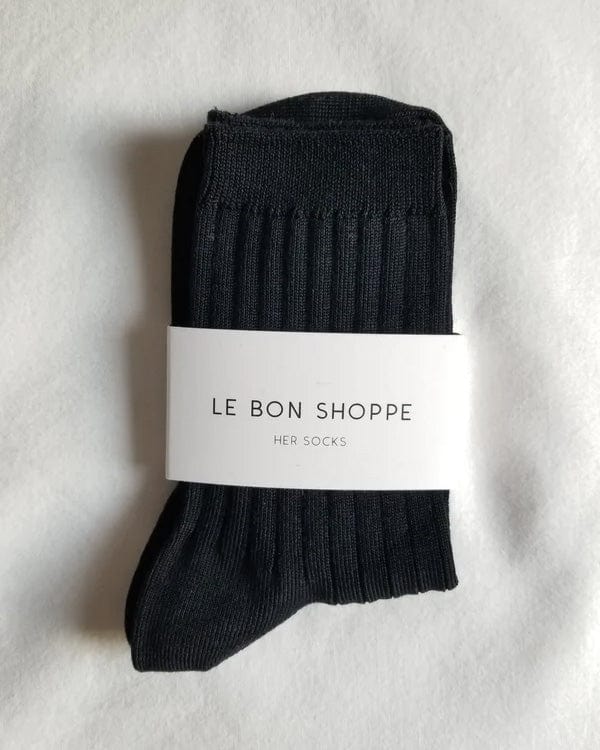 True Black Custom Le Bon Shoppe Her Socks