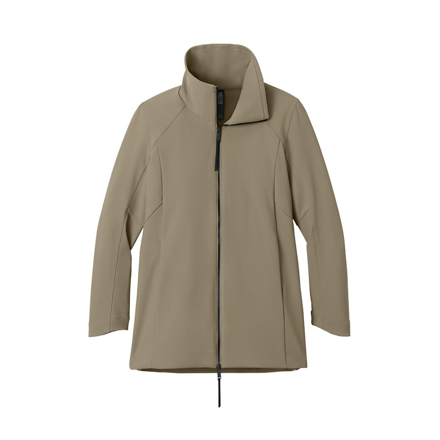 Truffle / XS Custom MiiR Women's Nozawa Full-Zip Soft Shell - Corporate Gifts