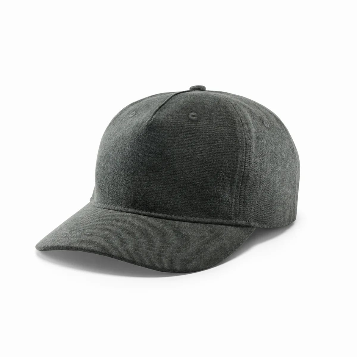 Washed Black Custom Original Favorites Cotton Twill 5-Panel Hat - Corporate Gifts