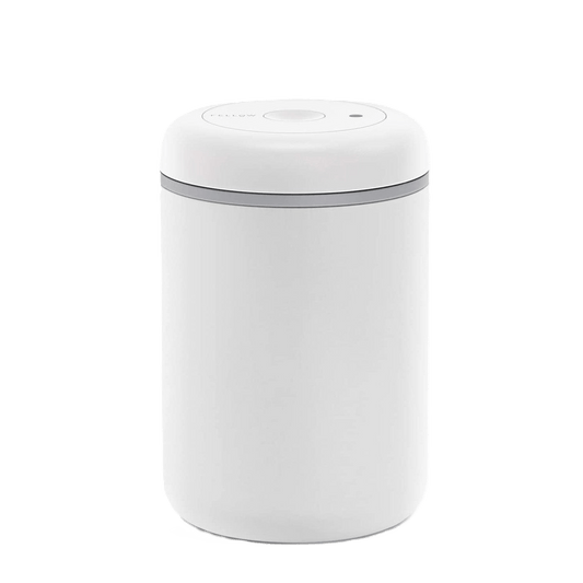 White Custom Fellow Atmos Vacuum Canisters - 1.2L - Corporate Gifts