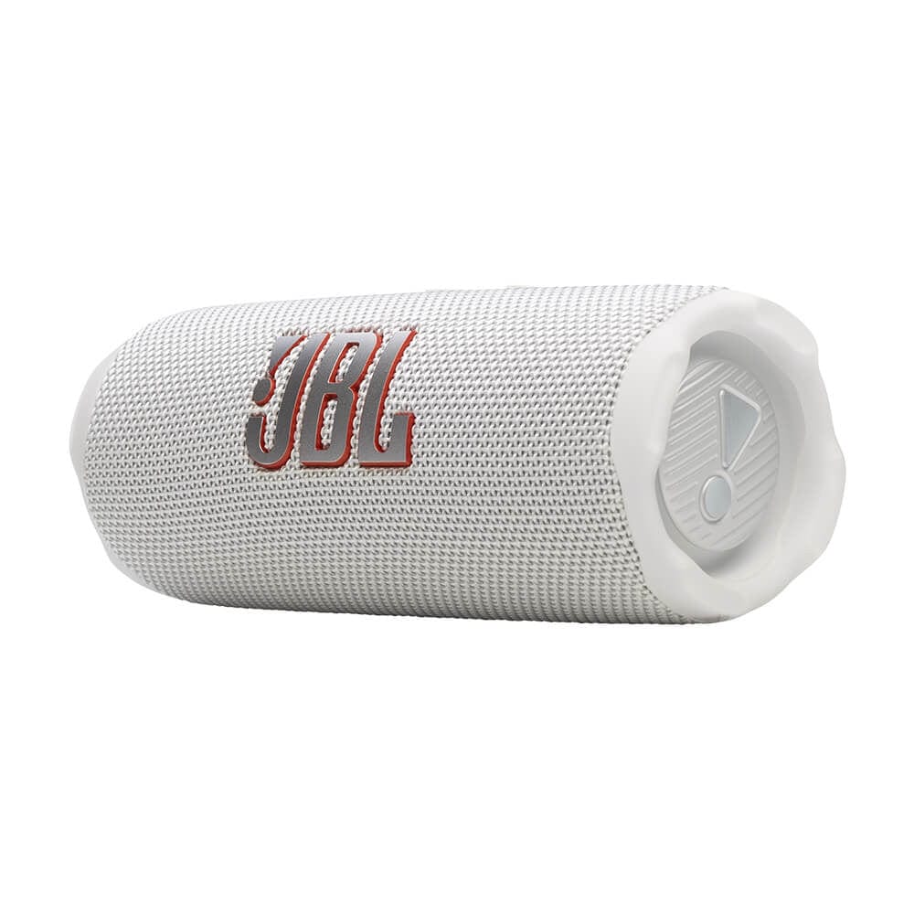 White Custom JBL Flip 7 Portable Waterproof Speaker - Corporate Gifts
