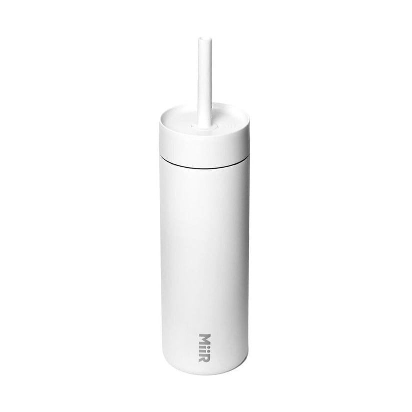 White Custom MiiR Sipper Straw Bottle - Corporate Gifts