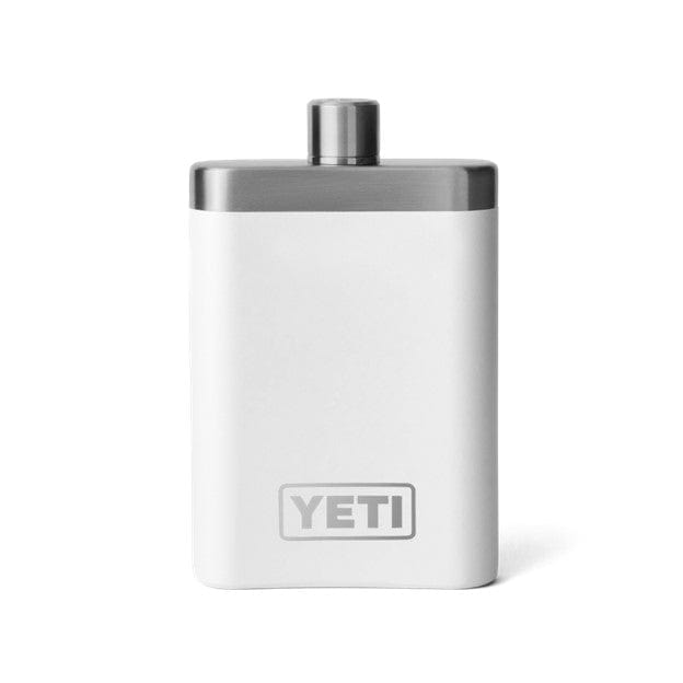 White Custom YETI Flask - Corporate Gifts