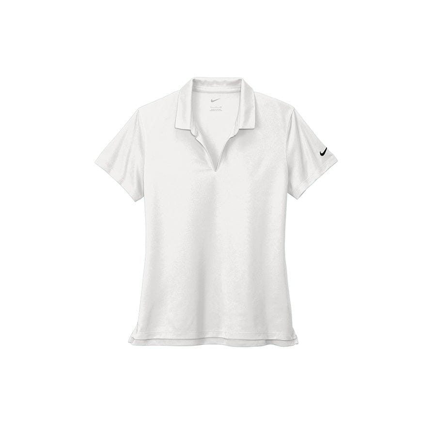 White / S Custom Nike Women's Dry Pique Polo 2.0 - Corporate Gifts