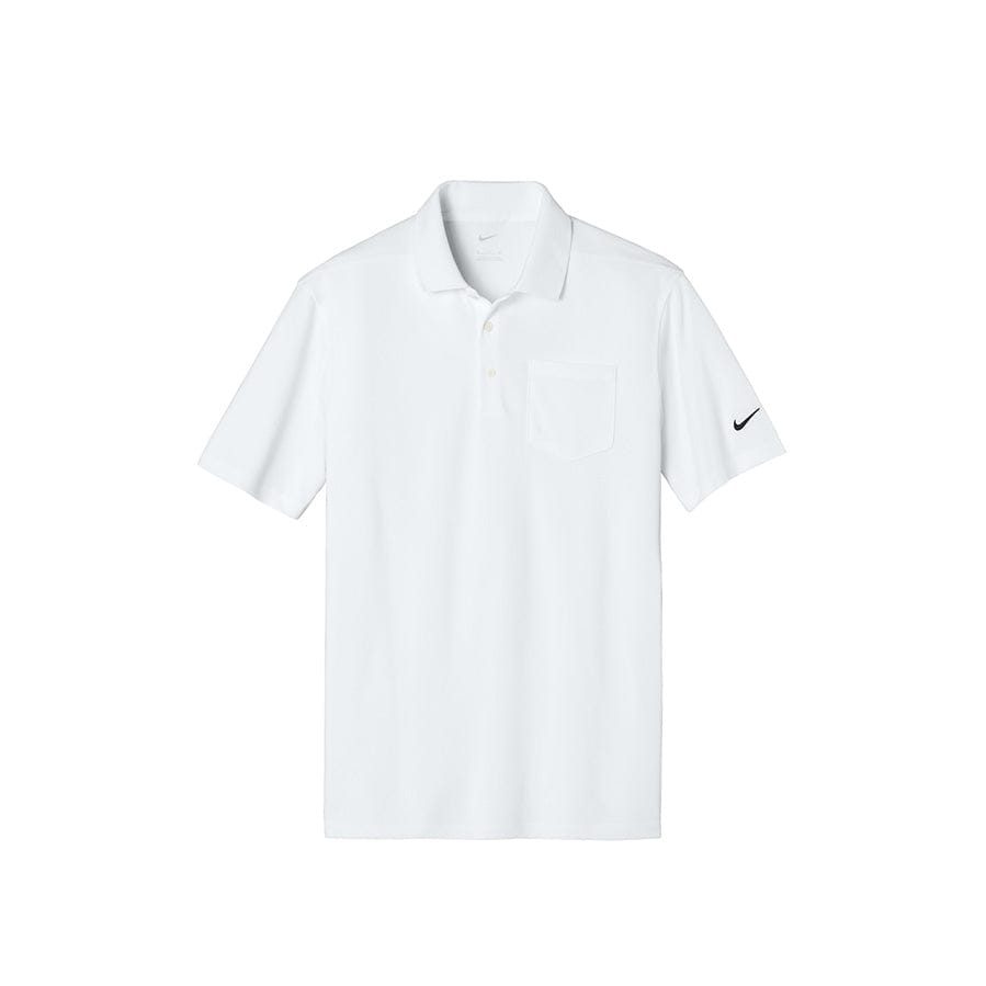 White / XS Custom Nike Men's Dry Pique Polo 2.0 - Corporate Gifts
