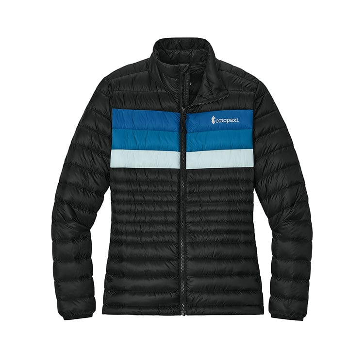 Womens / Black / Atlantic / SM Custom Cotopaxi Fuego Down Jacket - Corporate Gifts