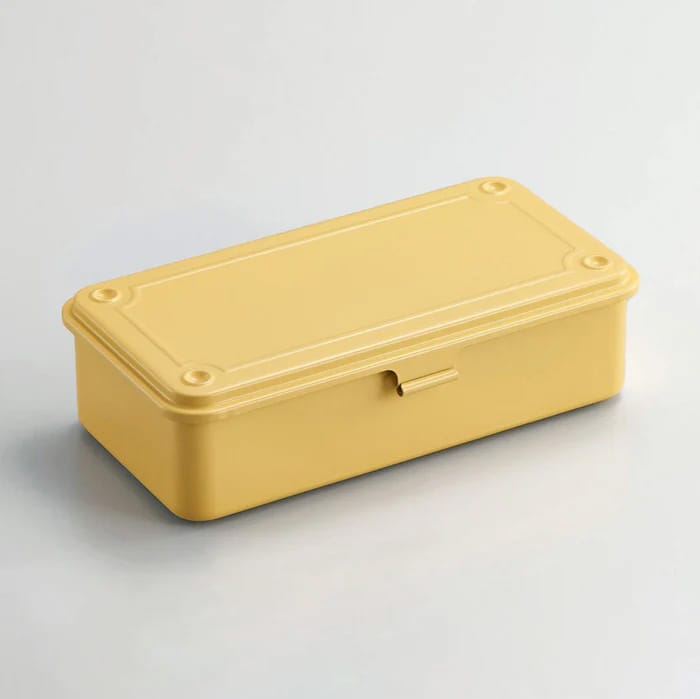 Yellow Custom Toyo Steel Stackable Storage Box T-190 - Corporate Gifts