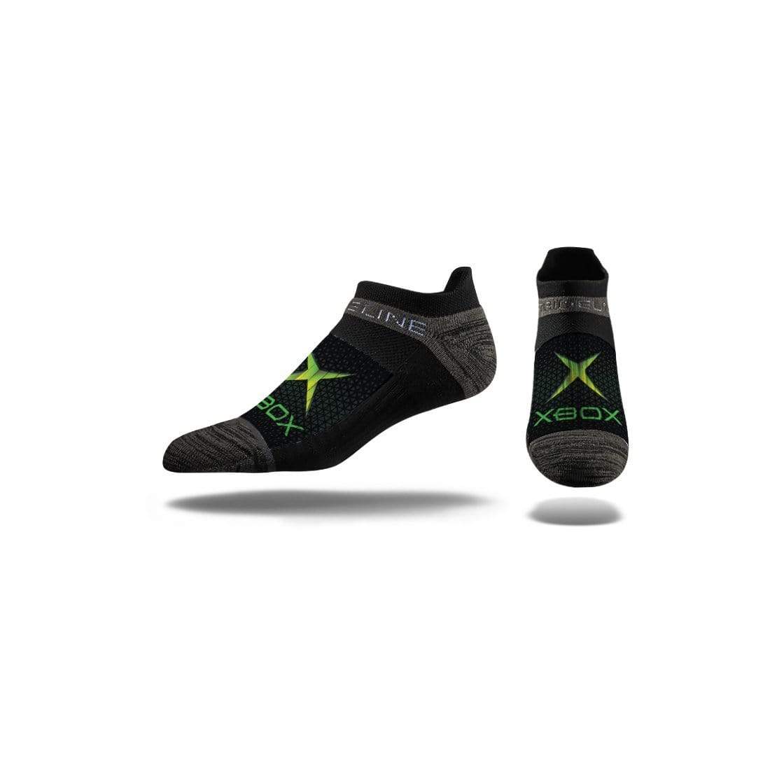 Black / Ankle Custom Custom Printed Premium Socks