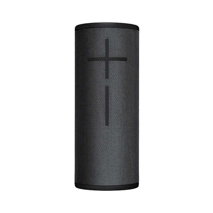 Black Custom Boom 3 Portable Bluetooth Speaker