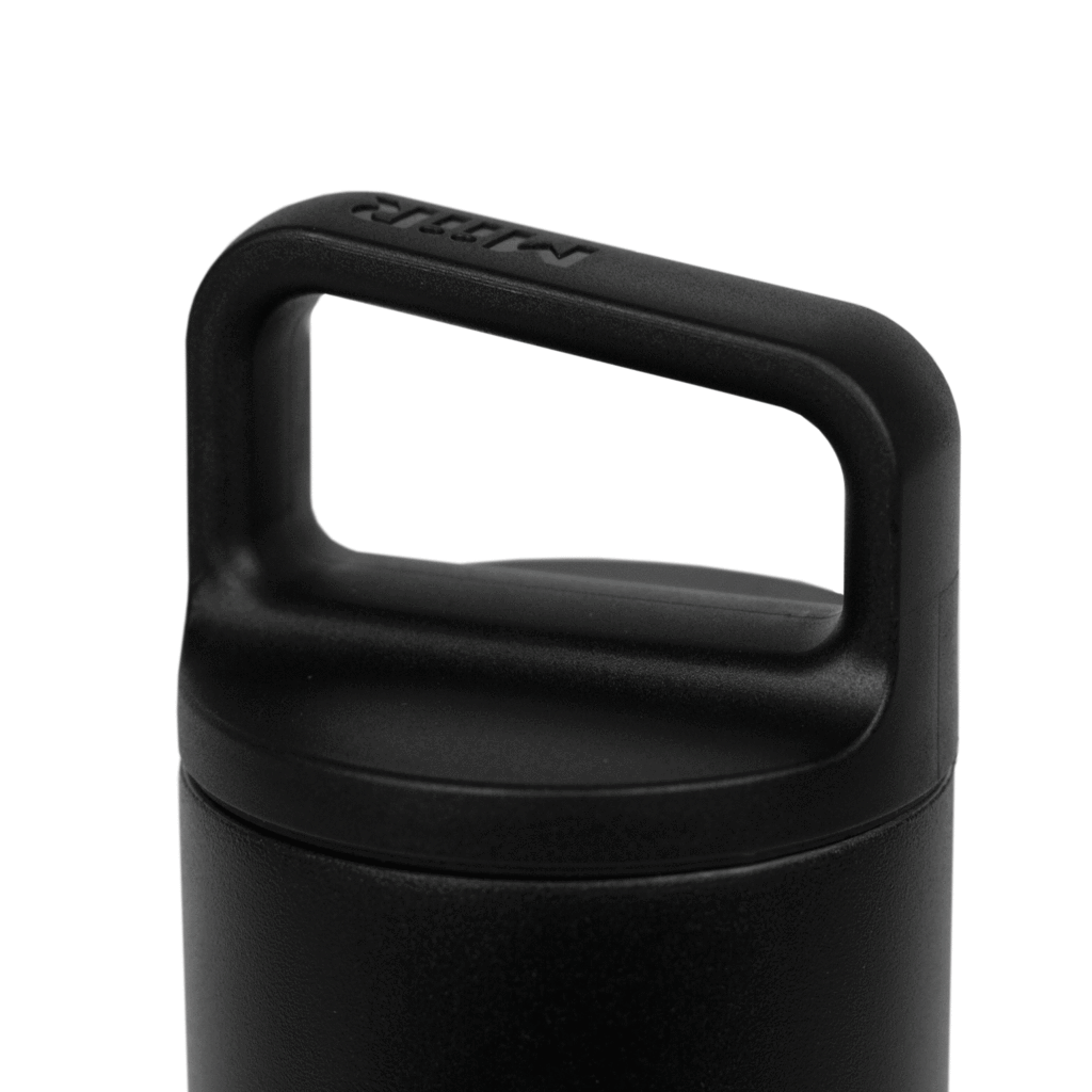 Black Custom MiiR 20oz Wide Mouth Bottle - Vacuum Insulated