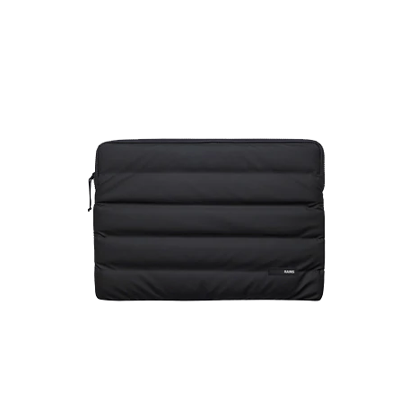 Black Custom Rains 15" Quilted Laptop Cover