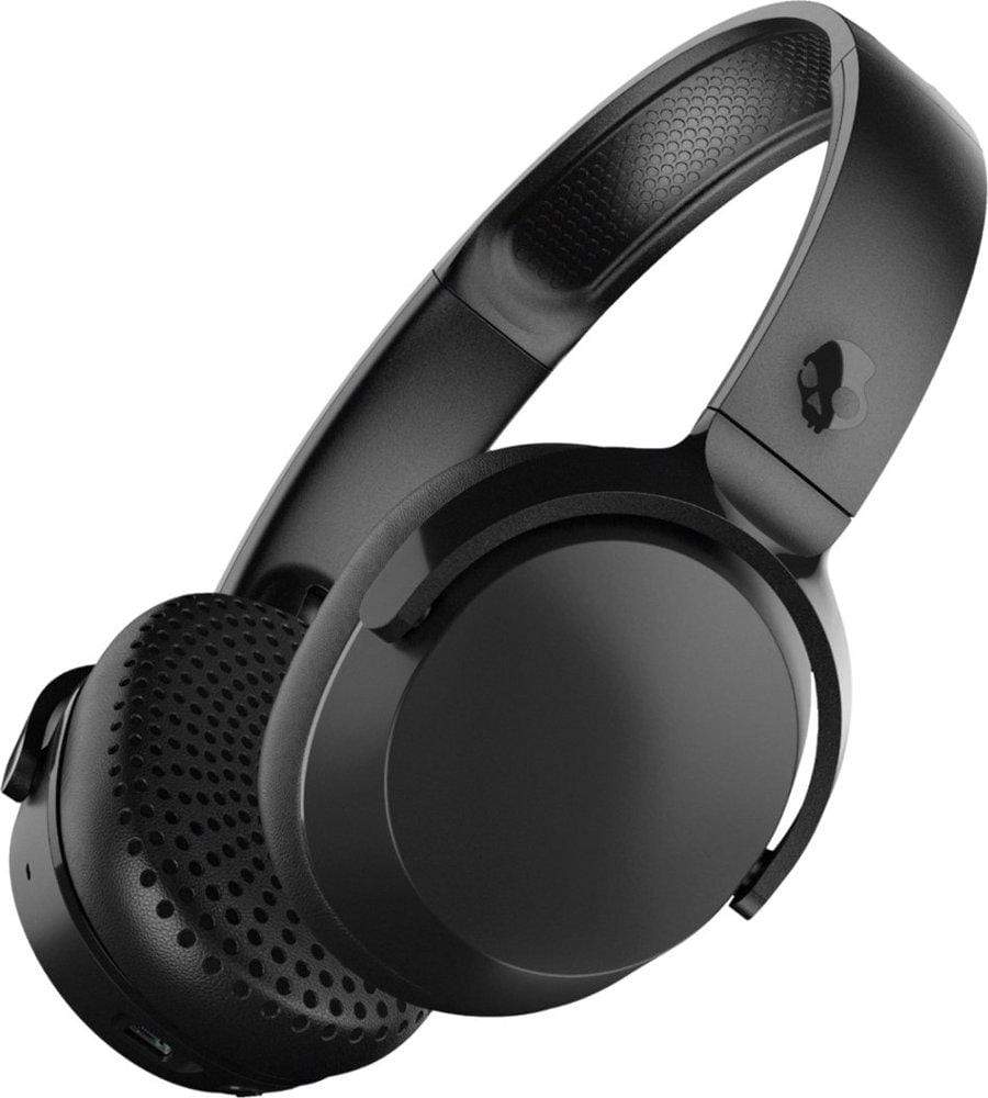 Black Custom Skullcandy Riff Wireless Headphones