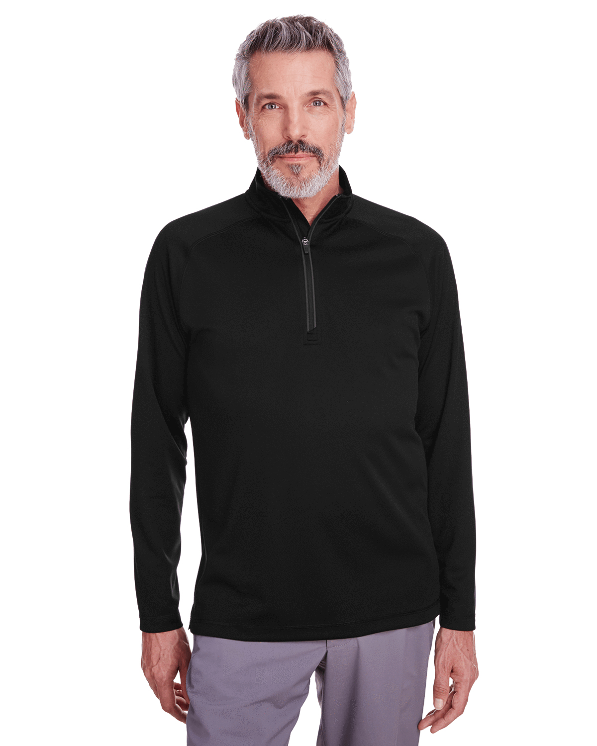 Pullover Contract Custom Men's Freestyle Half-Zip Pullover | Corporate Apparel | C&T ...