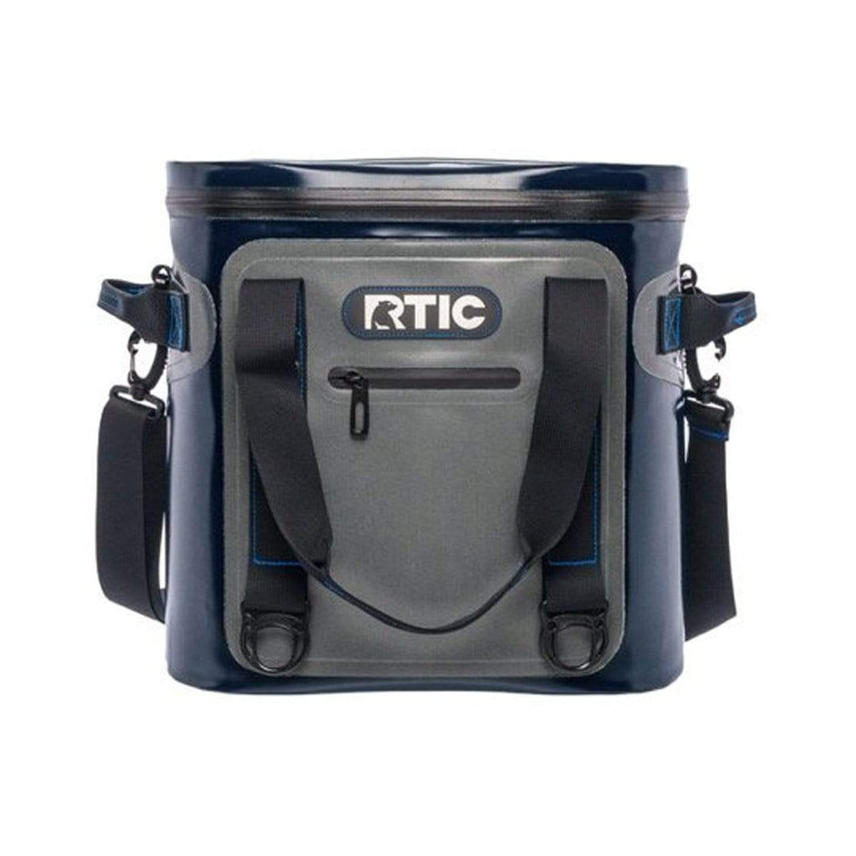 Blue/Grey Custom RTIC SoftPak 20 Can Soft Cooler