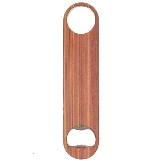 Cedar Custom Wood Bottle Opener