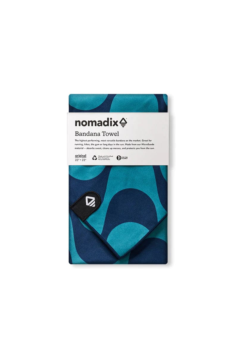 Copacabana Navy Teal Custom Nomadix Bandana Towel