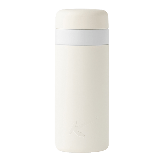 Cream Custom W&P Porter Ceramic Insulated Bottle