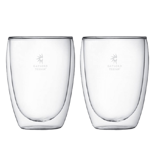 Bodum Double Wall Insulated Drinking Glasses - 12 oz - Set of 2