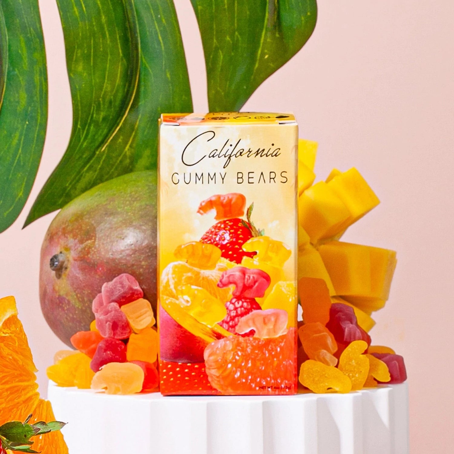 Custom California Gummy Bears Fruit Mix