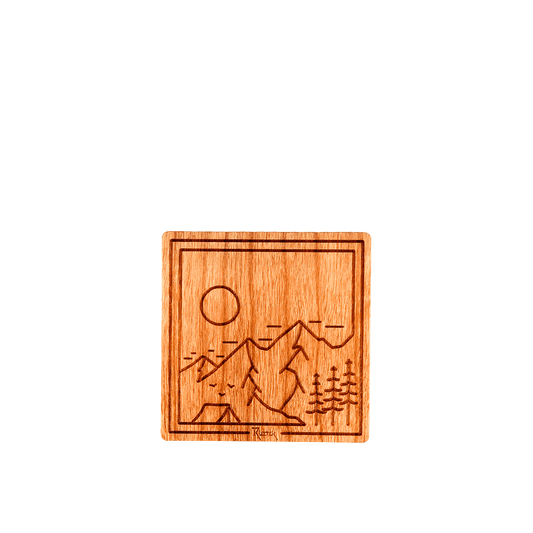Custom Custom Wood Sticker