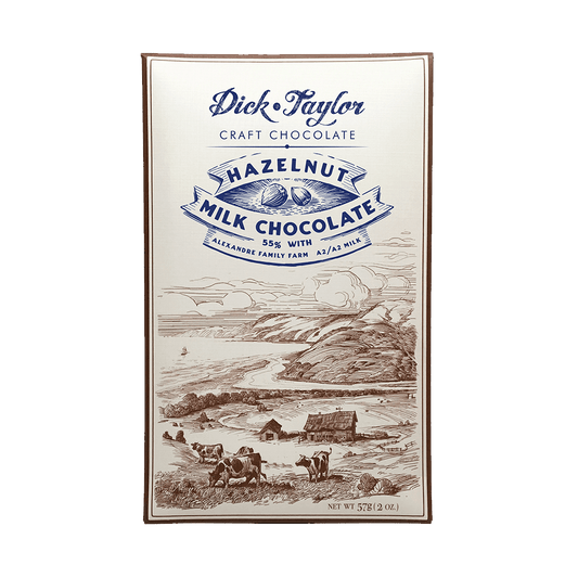 Custom Dick Taylor Hazelnut Milk Chocolate Bar