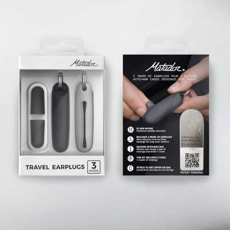 Custom Matador Travel Earplugs Kit