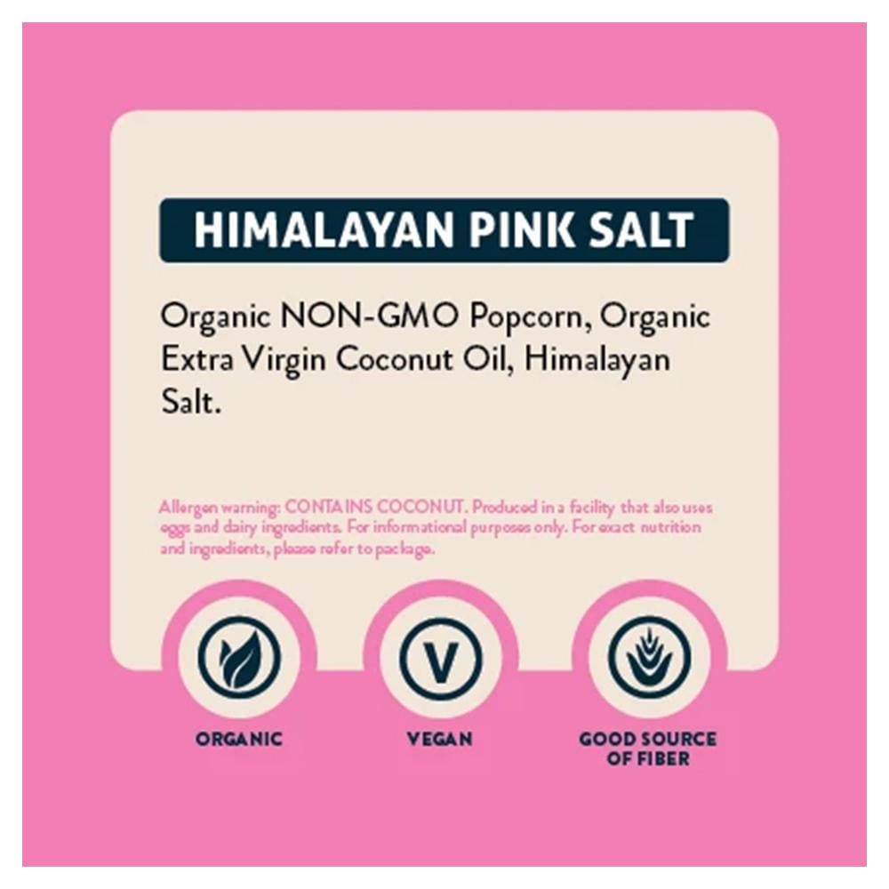 Custom Organic Popcorn Himalayan Pink Salt