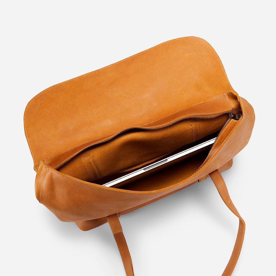 Ethically Crafted Sustainable Leather / Abeba Leather Envelope Clutch / Genuine Full Grain Leather / Parker Clay / Certified B Corp