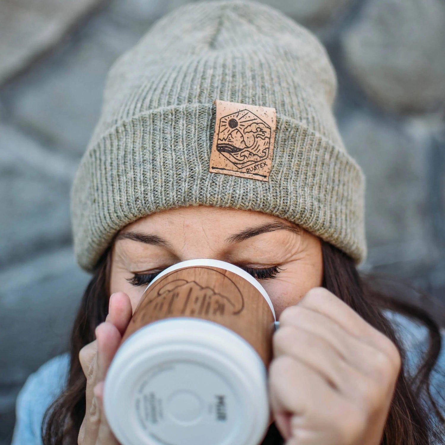 Bountiful Merino Wool Beanies with Upcycled Leather Tags — THE