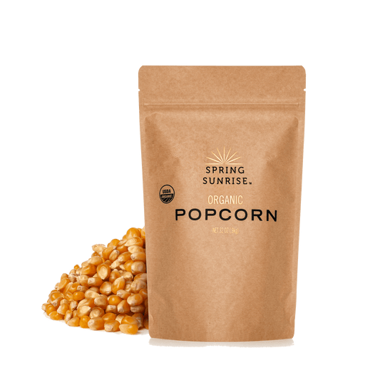 Custom Spring Sunrise Organic Popcorn