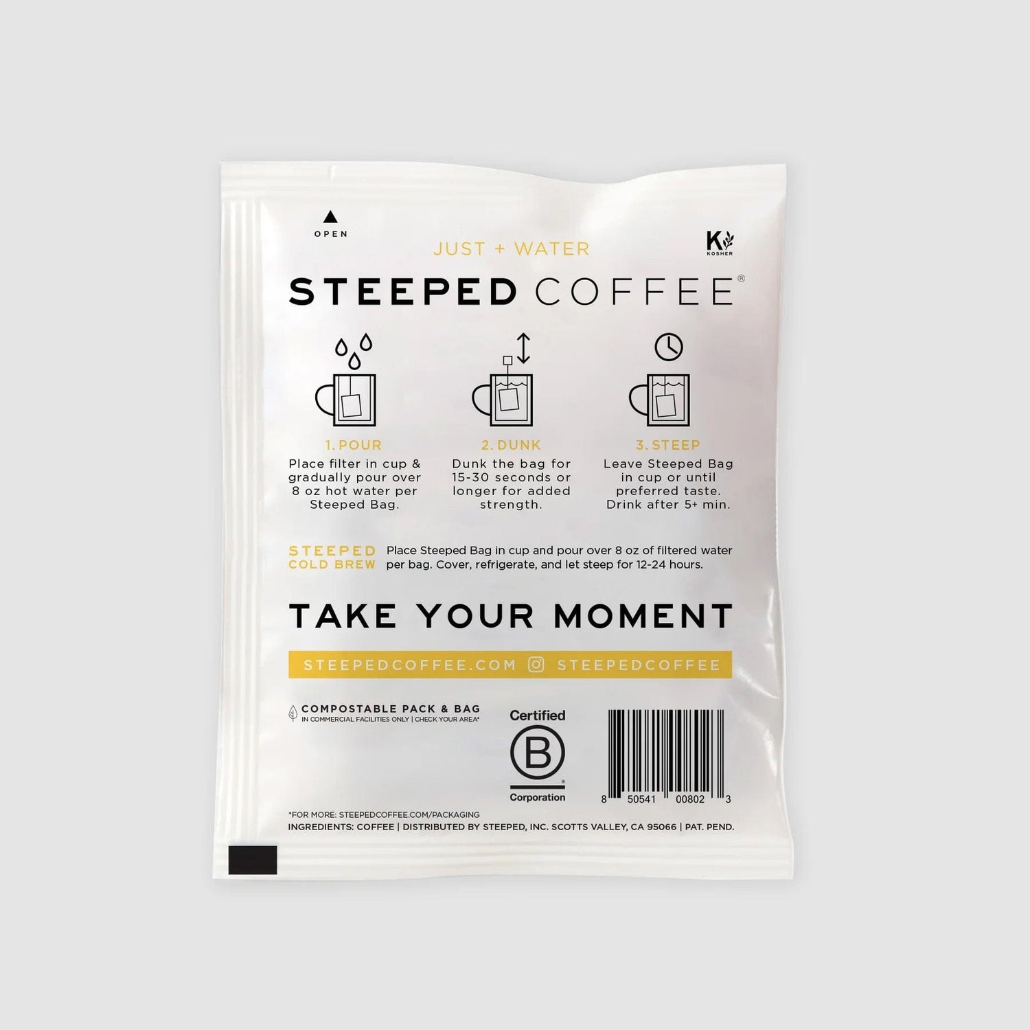 Custom Steeped Coffee Bags