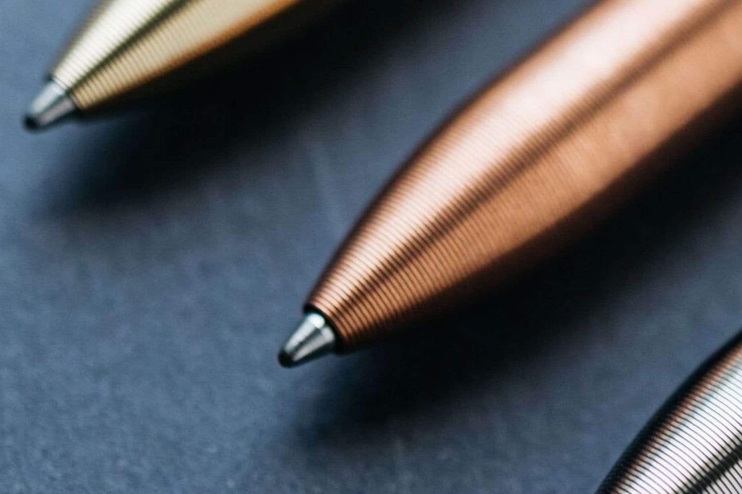 Custom Tactile Turn Copper Bolt Action Pen