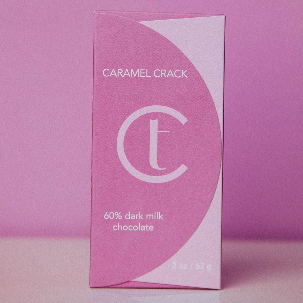 TC Caramel Crack Dark Milk Chocolate Bar