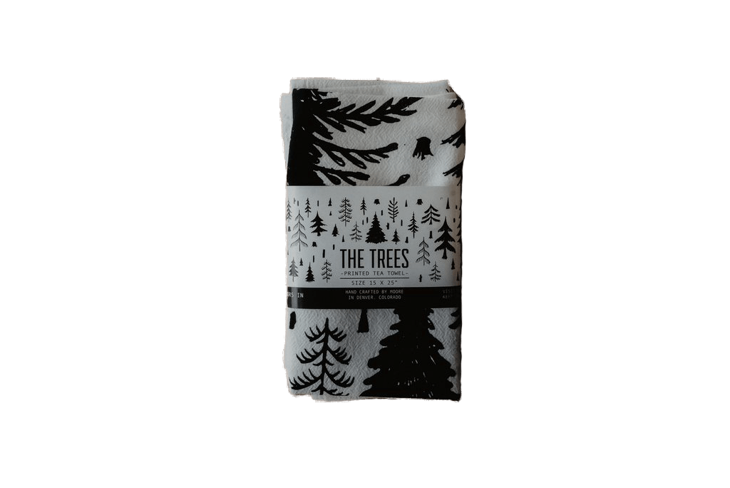 Custom Trees Tea Towel