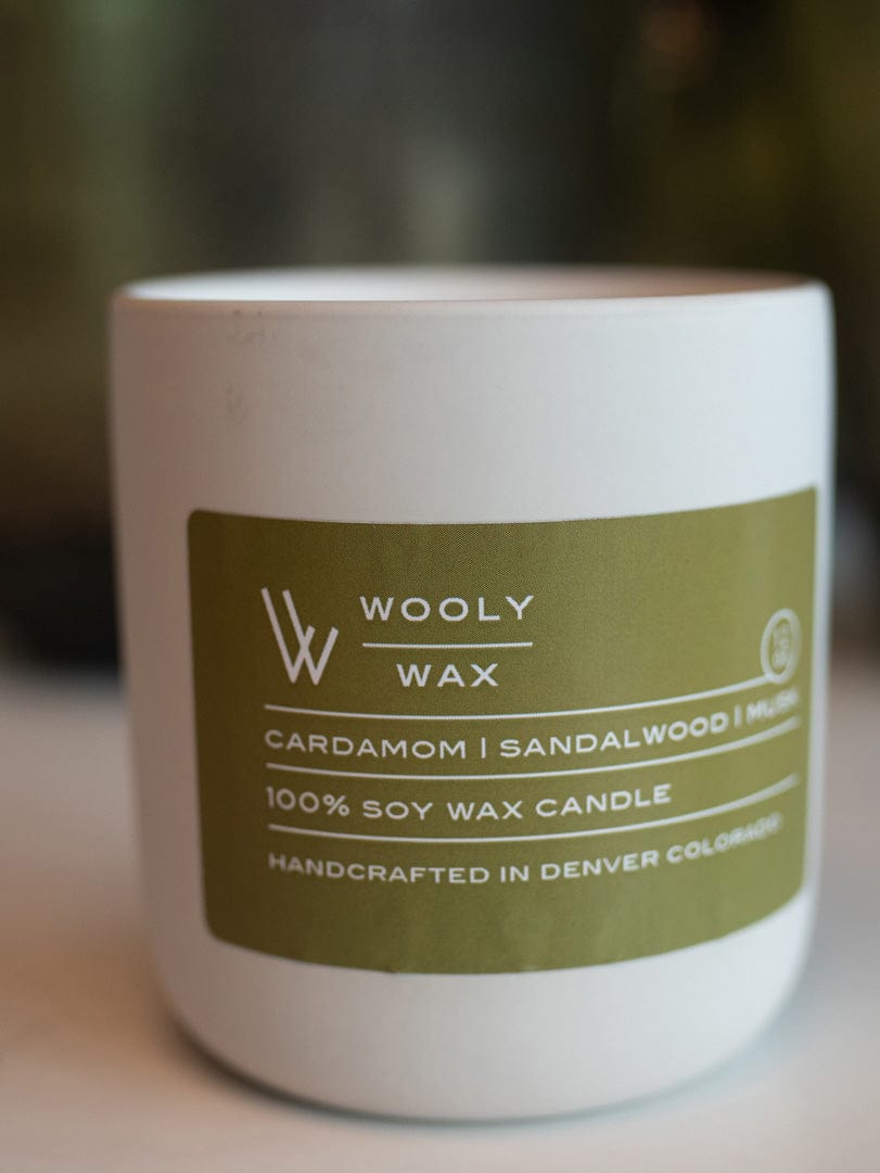 Custom Wooly Wax Luxe Candles