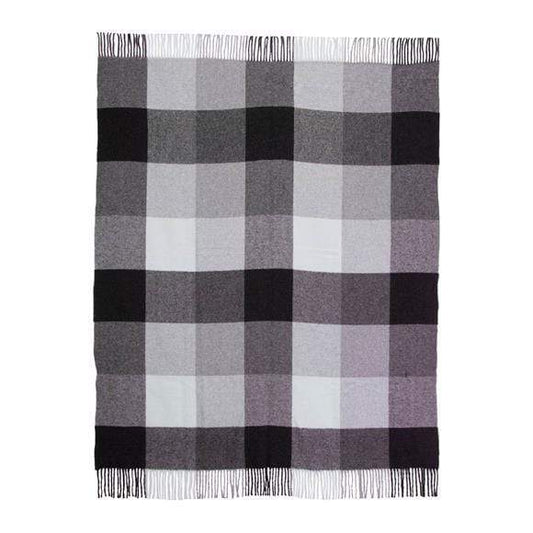 Custom Yorkshire Plaid Wool Blanket