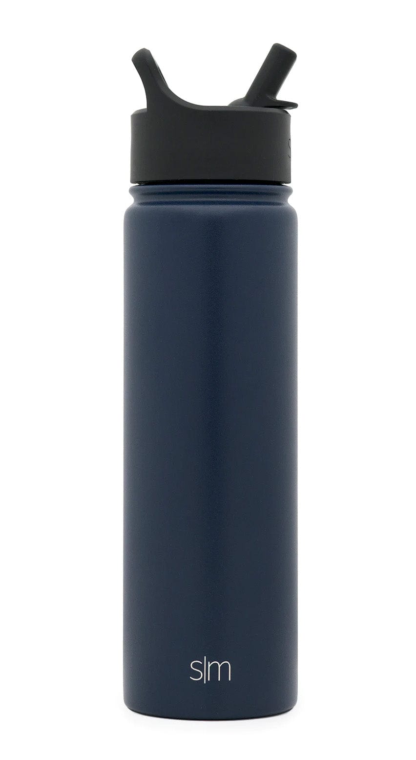 Deep Ocean Custom Summit Water Bottle With Straw Lid - 22oz