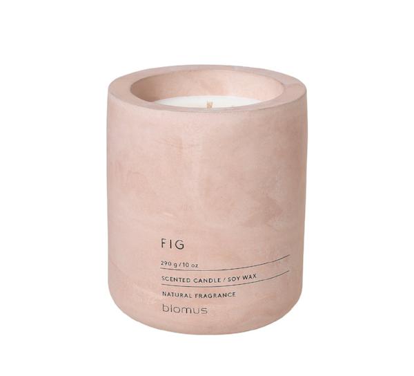 Fig Custom Concrete Candle