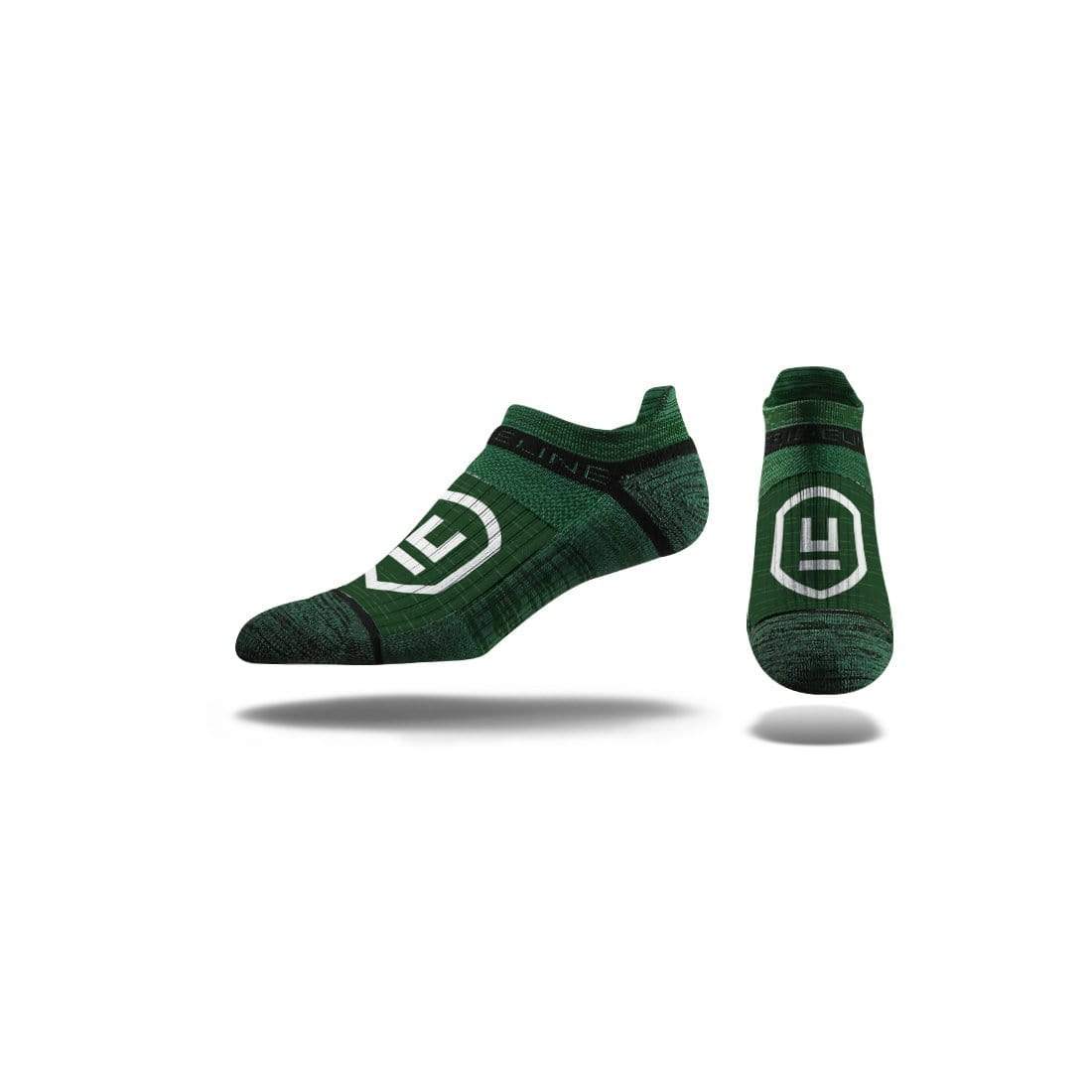 Forest Green / Ankle Custom Custom Printed Premium Socks