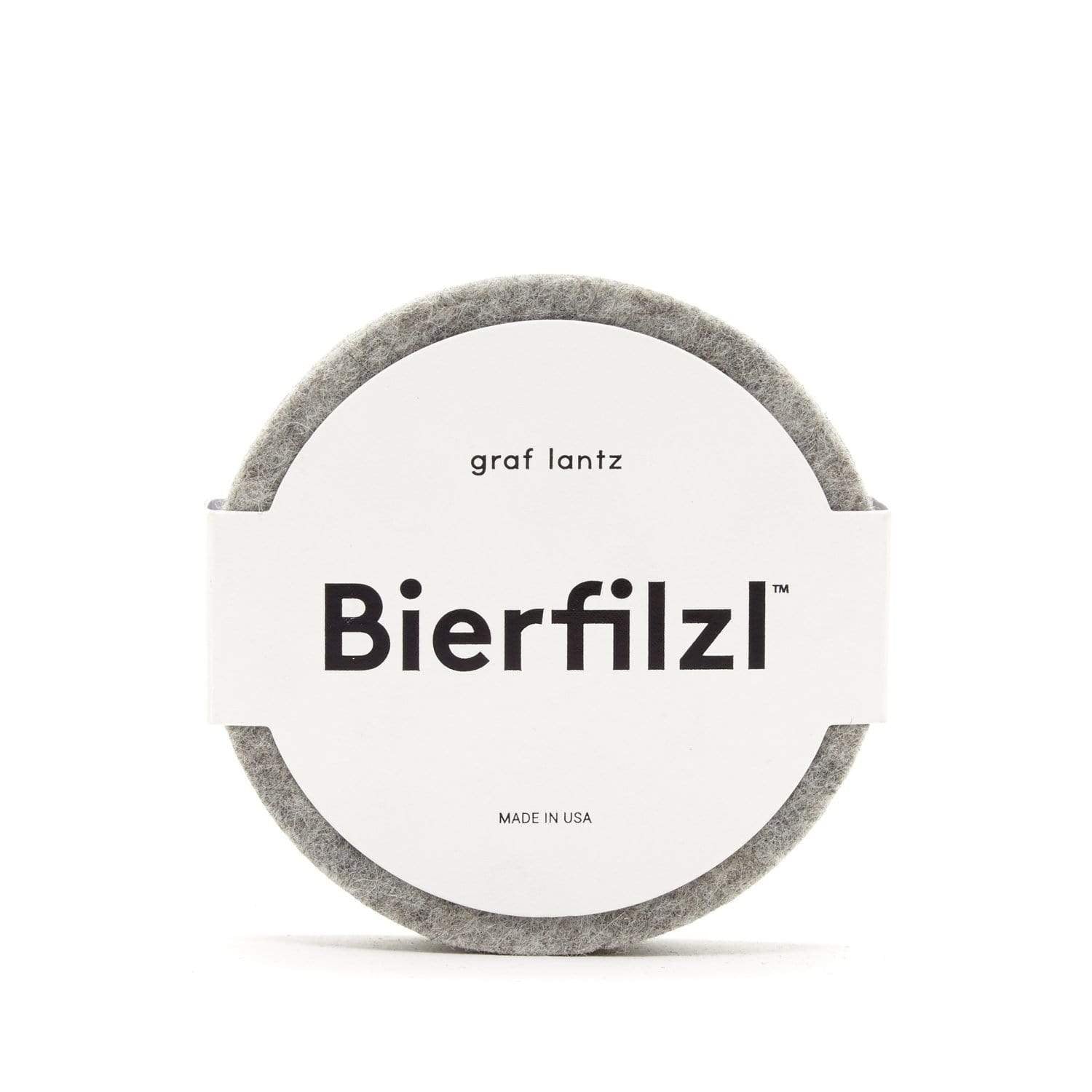 Custom Bierfilzl Round Felt Coaster | Corporate Gifts | Clove & Twine