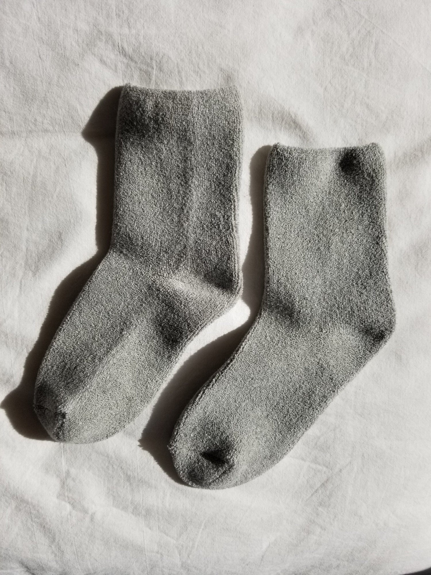 Heather Grey Custom Le Bon Cloud Socks