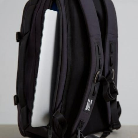 Jet Black Custom Timbuk2 Never Check Expandable Backpack