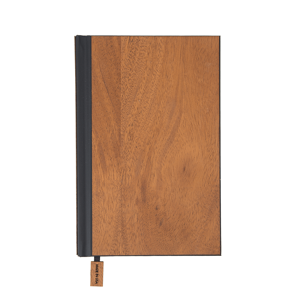 Mahogany / Lined Custom Classic Wood Journal