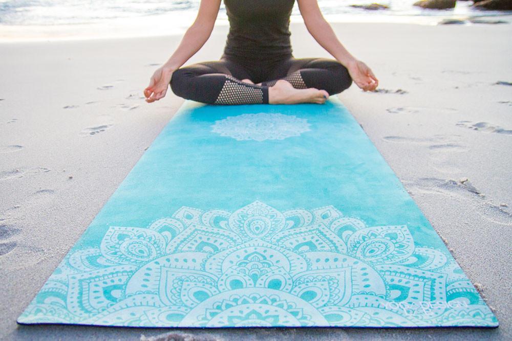 Mandala Black Custom Combo Yoga Mat