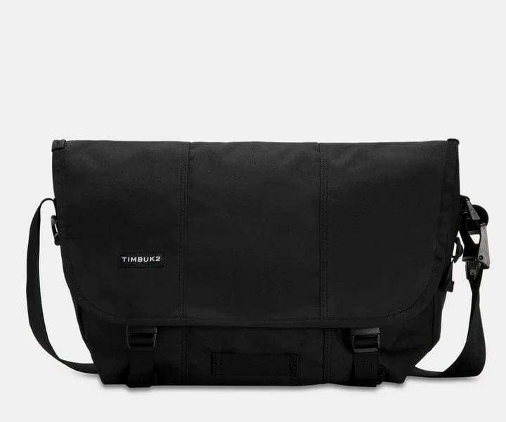 Timbuk2 CLIF BAR Medium Classic Messenger Bag BLACK/RED/GREY ~ Pre-Owned
